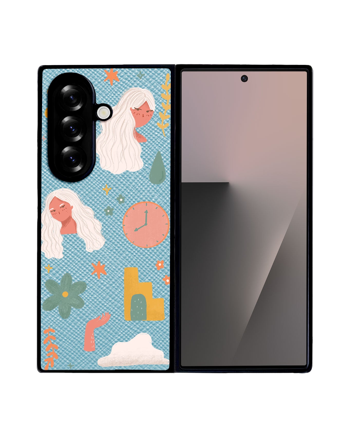 Android Flip / Fold Leather Grip - Adara's World