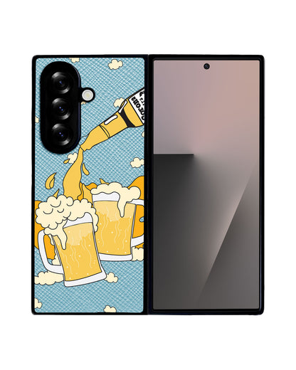 Android Flip / Fold Leather Grip - Corona