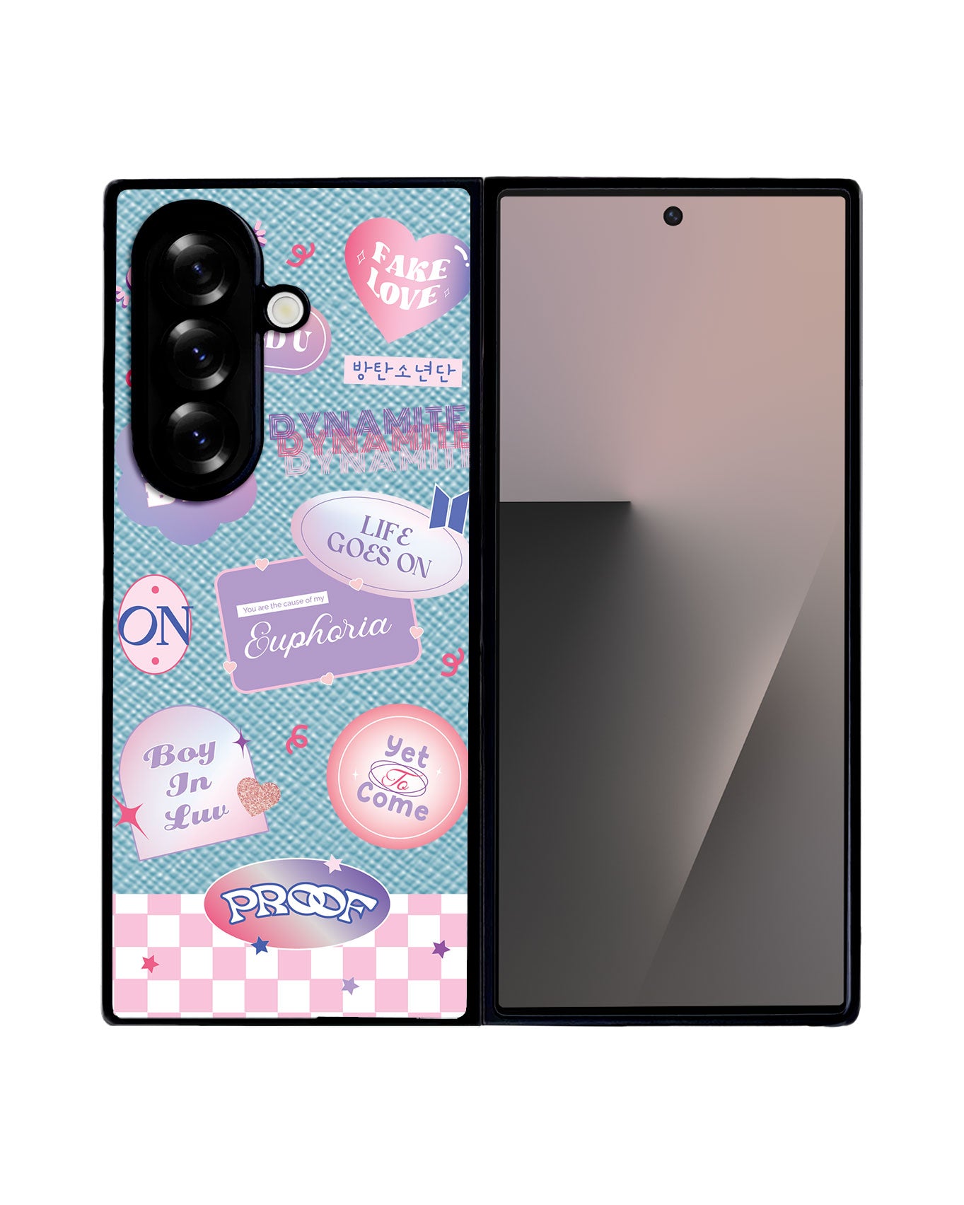 Android Flip / Fold Leather Grip - BTS Proof