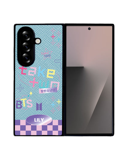 Android Flip / Fold Leather Grip - BTS Take Two