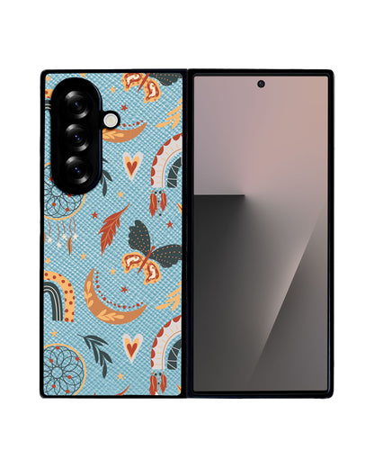 Android Flip / Fold Leather Grip - Boho 3.0