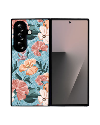Android Flip / Fold Leather Grip - Botanical Garden 1.0