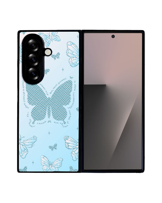 Android Flip / Fold Leather Grip - Butterfly Effect 3.0