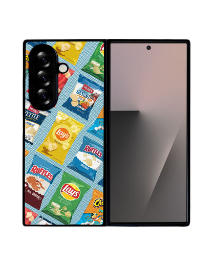 Android Flip / Fold Leather Grip - Crisps