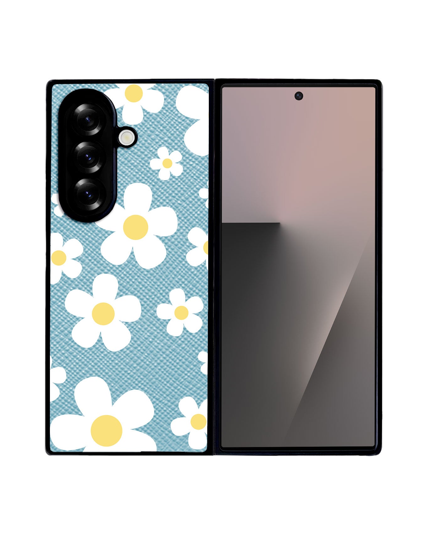 Android Flip / Fold Leather Grip - Daisy 3.0