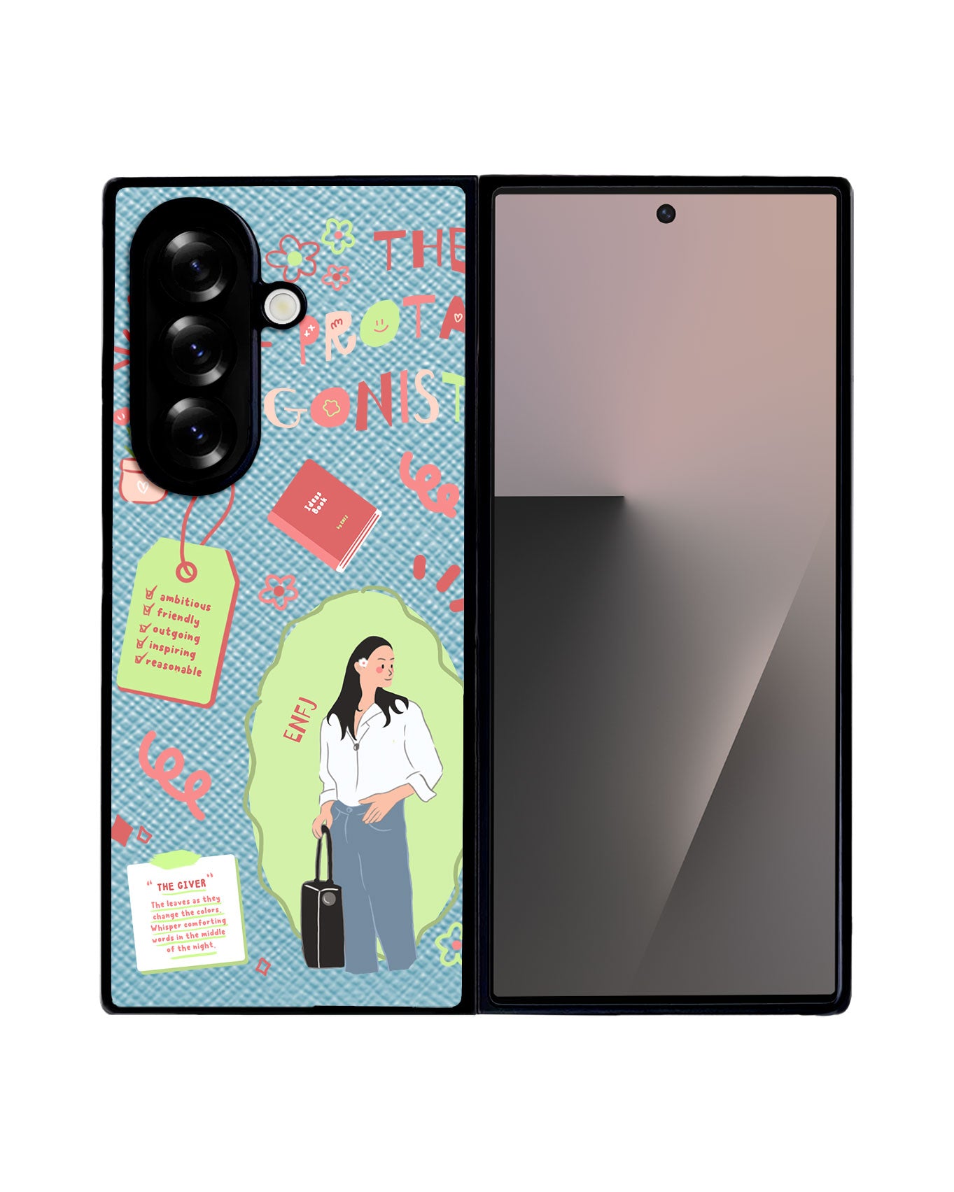 Android Flip / Fold Leather Grip - ENFJ