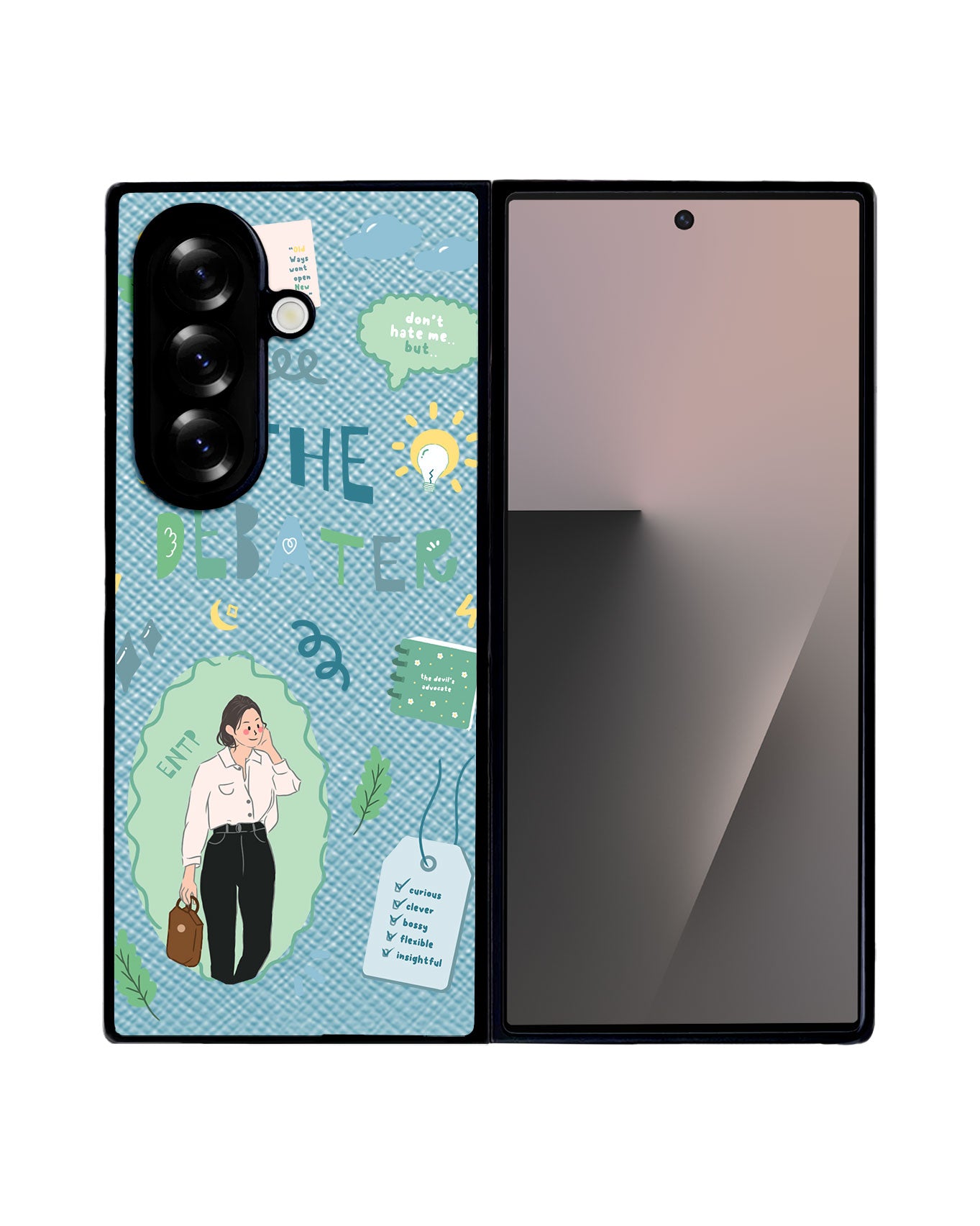 Android Flip / Fold Leather Grip - ENTP