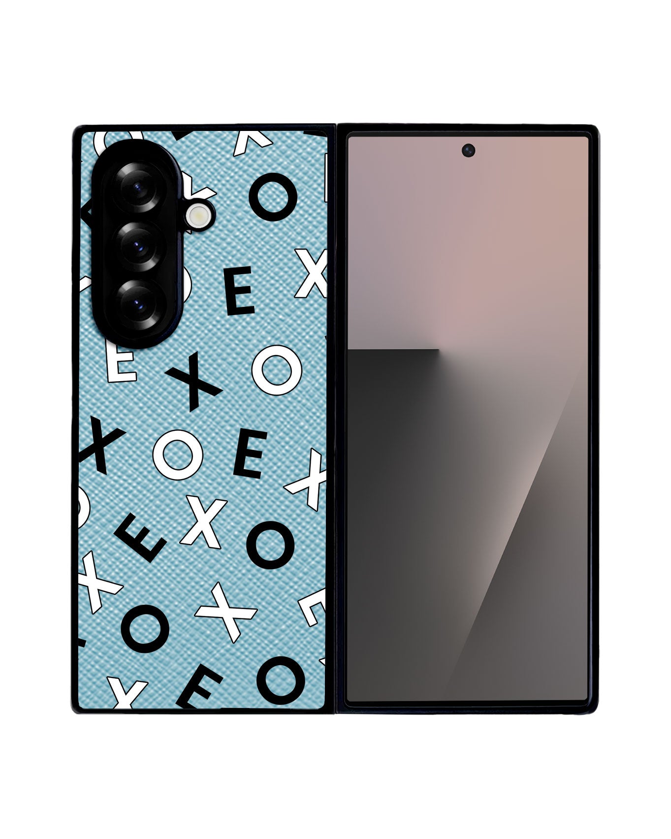 Android Flip / Fold Leather Grip - EXO Monogram