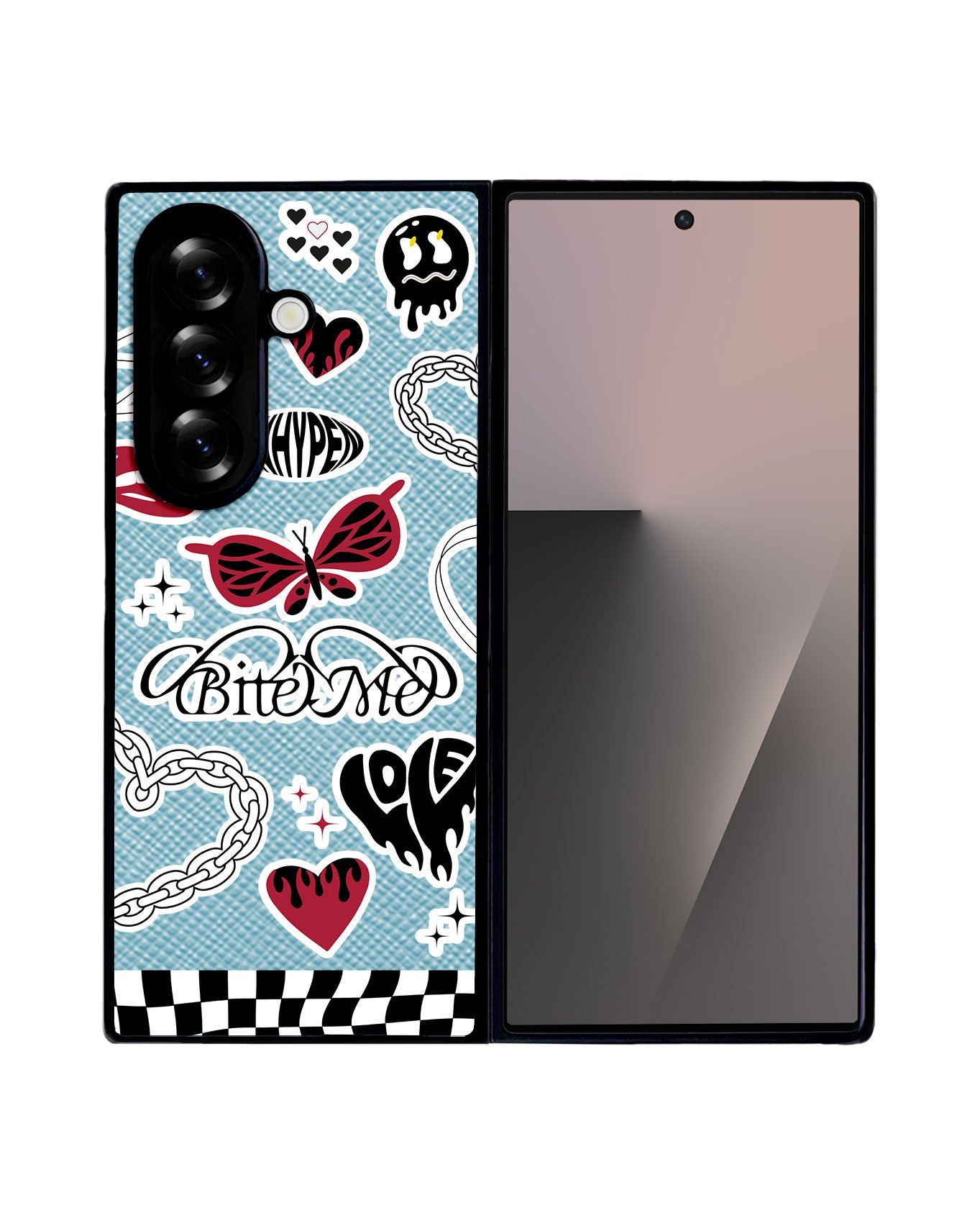 Android Flip / Fold Leather Grip - Enhypen Bite Me