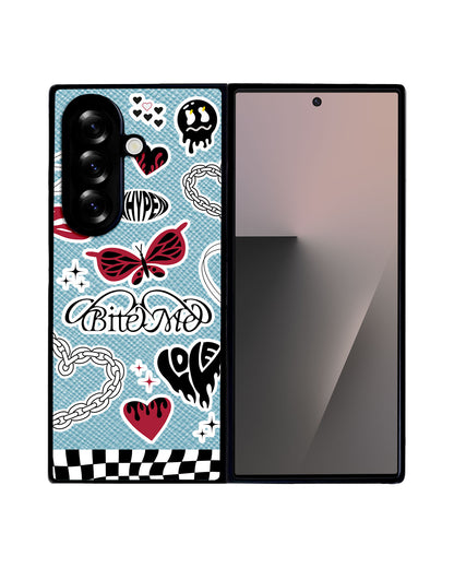 Android Flip / Fold Leather Grip - Enhypen Bite Me