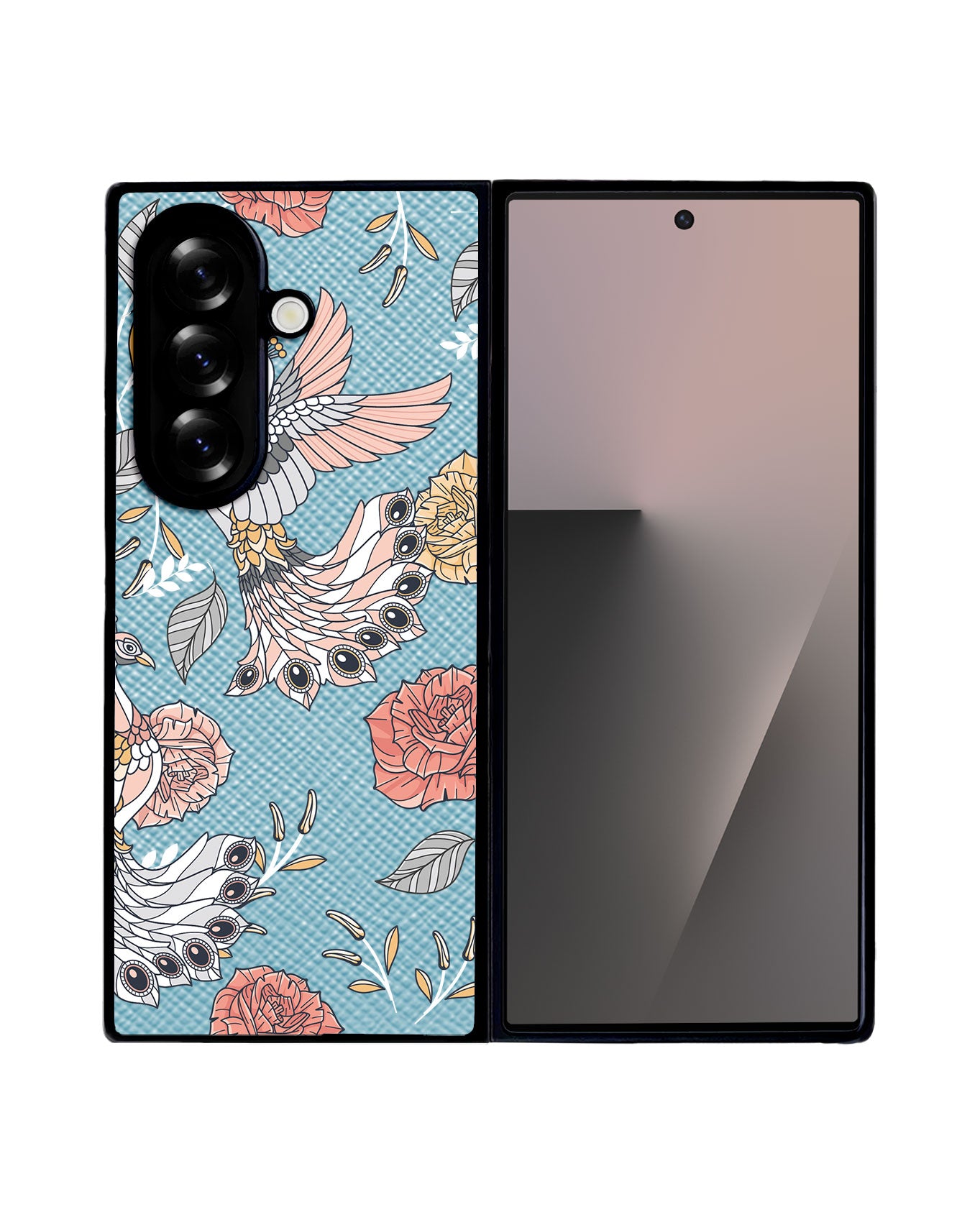 Android Flip / Fold Leather Grip - Bird of Paradise 1.0