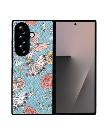 Android Flip / Fold Leather Grip - Bird of Paradise 1.0