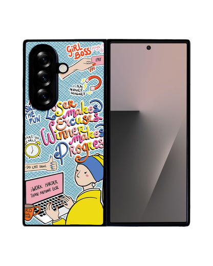 Android Flip / Fold Leather Grip - Ambitch