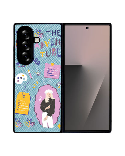 Android Flip / Fold Leather Grip - ISFP