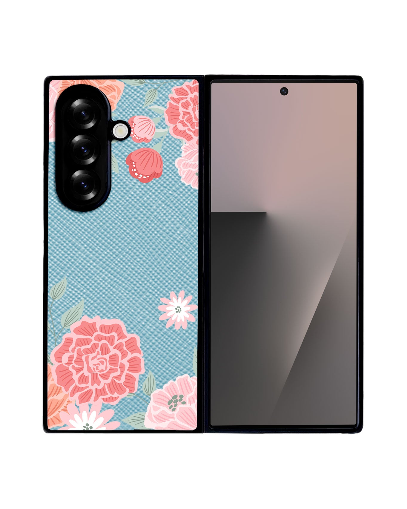 Android Flip / Fold Leather Grip - Carnation 1.0