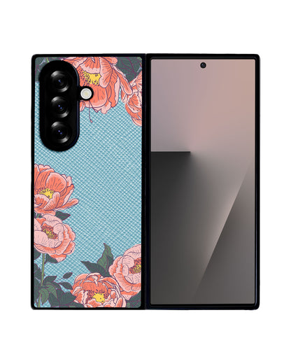 Android Flip / Fold Leather Grip - Carnation 2.0