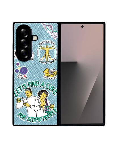 Android Flip / Fold Leather Grip - Science 2.0