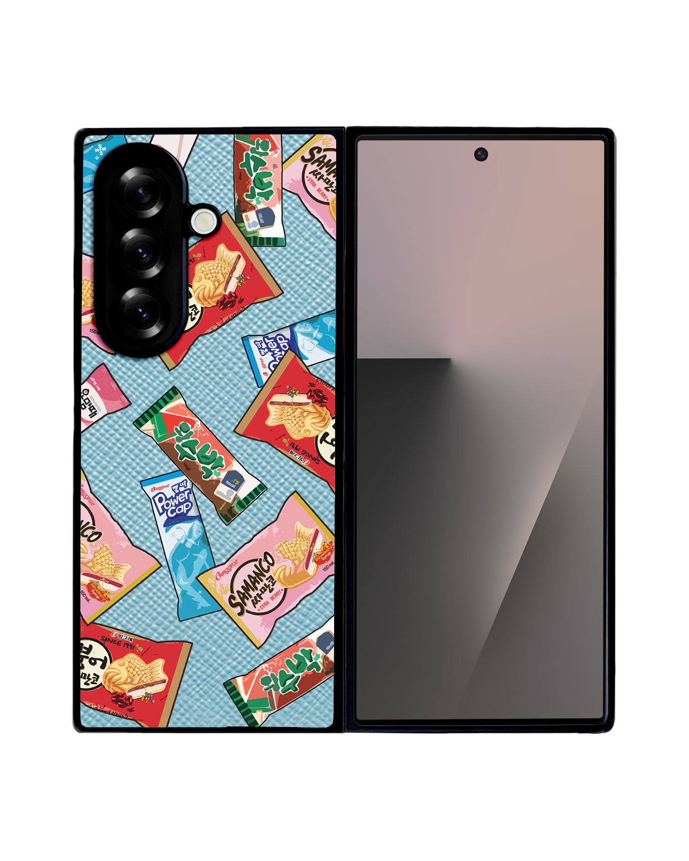 Android Flip / Fold Leather Grip - K-Dessert