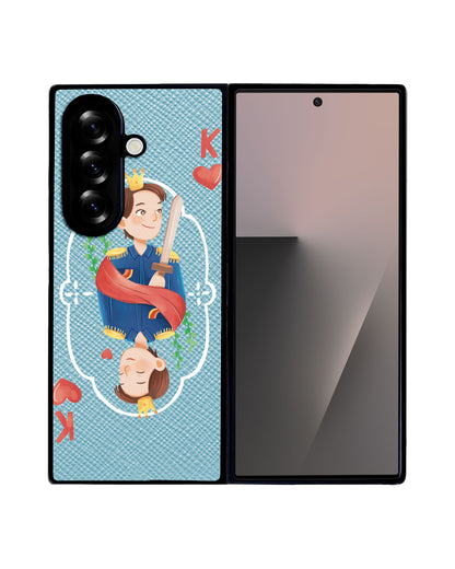 Android Flip / Fold Leather Grip - King (Couple Case)