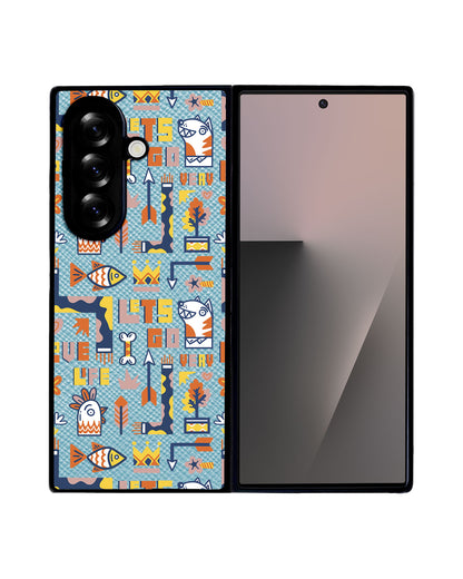 Android Flip / Fold Leather Grip - Life in Color