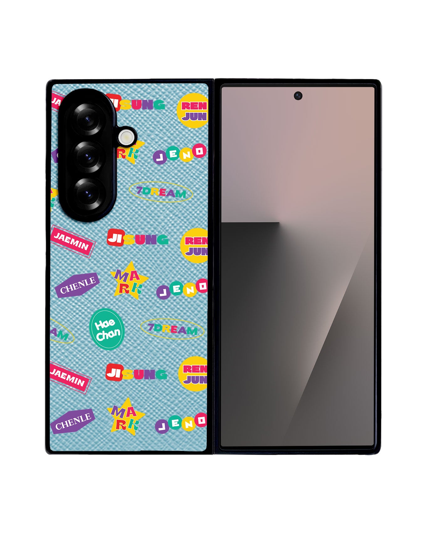 Android Flip / Fold Leather Grip - NCT Dream 7 Dream