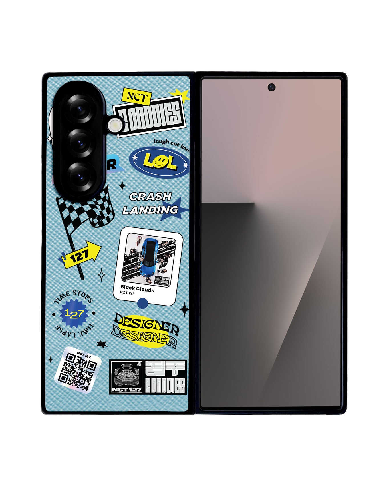 Android Flip / Fold Leather Grip - NCT 127 Sticker Pack