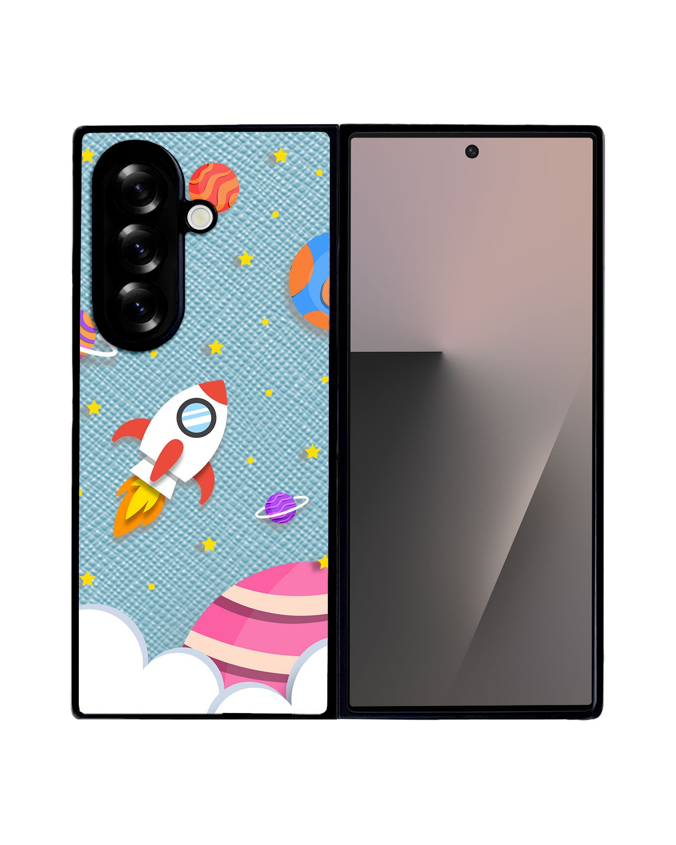 Android Flip / Fold Leather Grip - Neverland