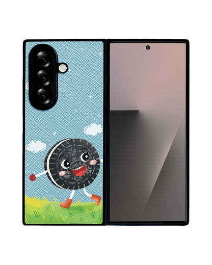 Android Flip / Fold Leather Grip - Cookies to my Milk (Couple Case)