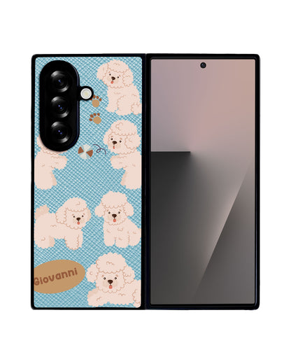 Android Flip / Fold Leather Grip - Poodle Squad 2.0