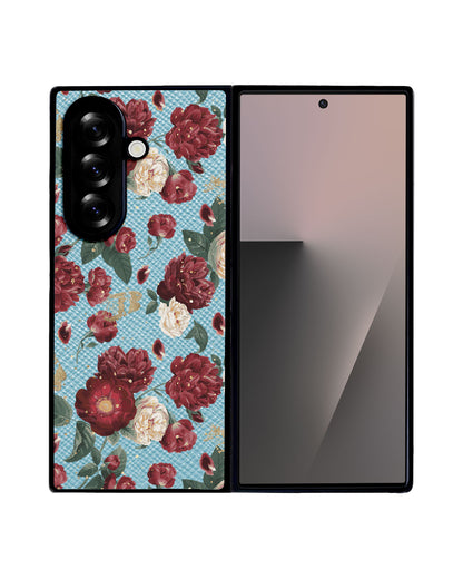 Android Flip / Fold Leather Grip - Rosalie