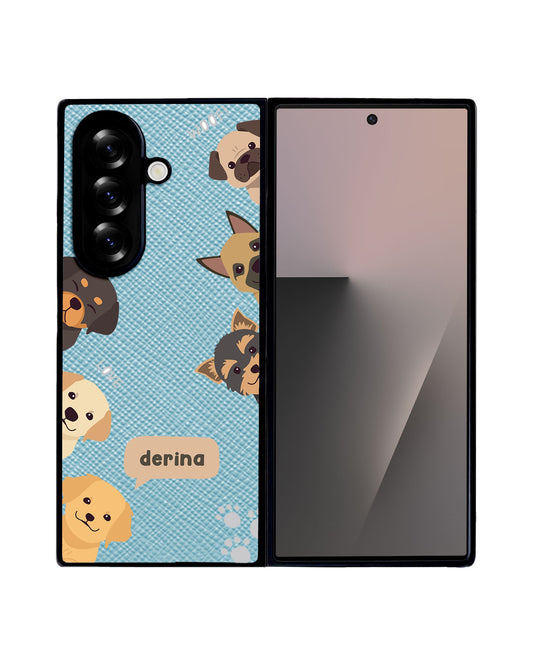 Android Flip / Fold Leather Grip - Ruff Family