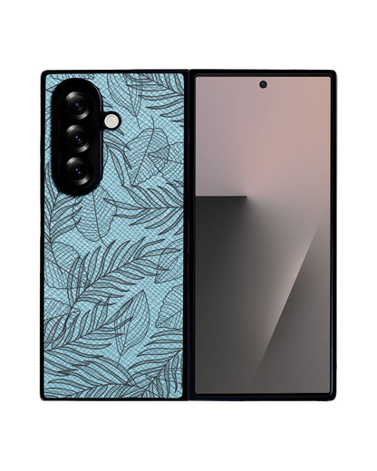 Android Flip / Fold Leather Grip - Sketchy Tropical 2.0