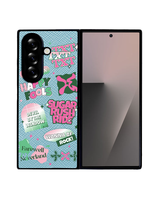 Android Flip / Fold Leather Grip - TXT Temtation