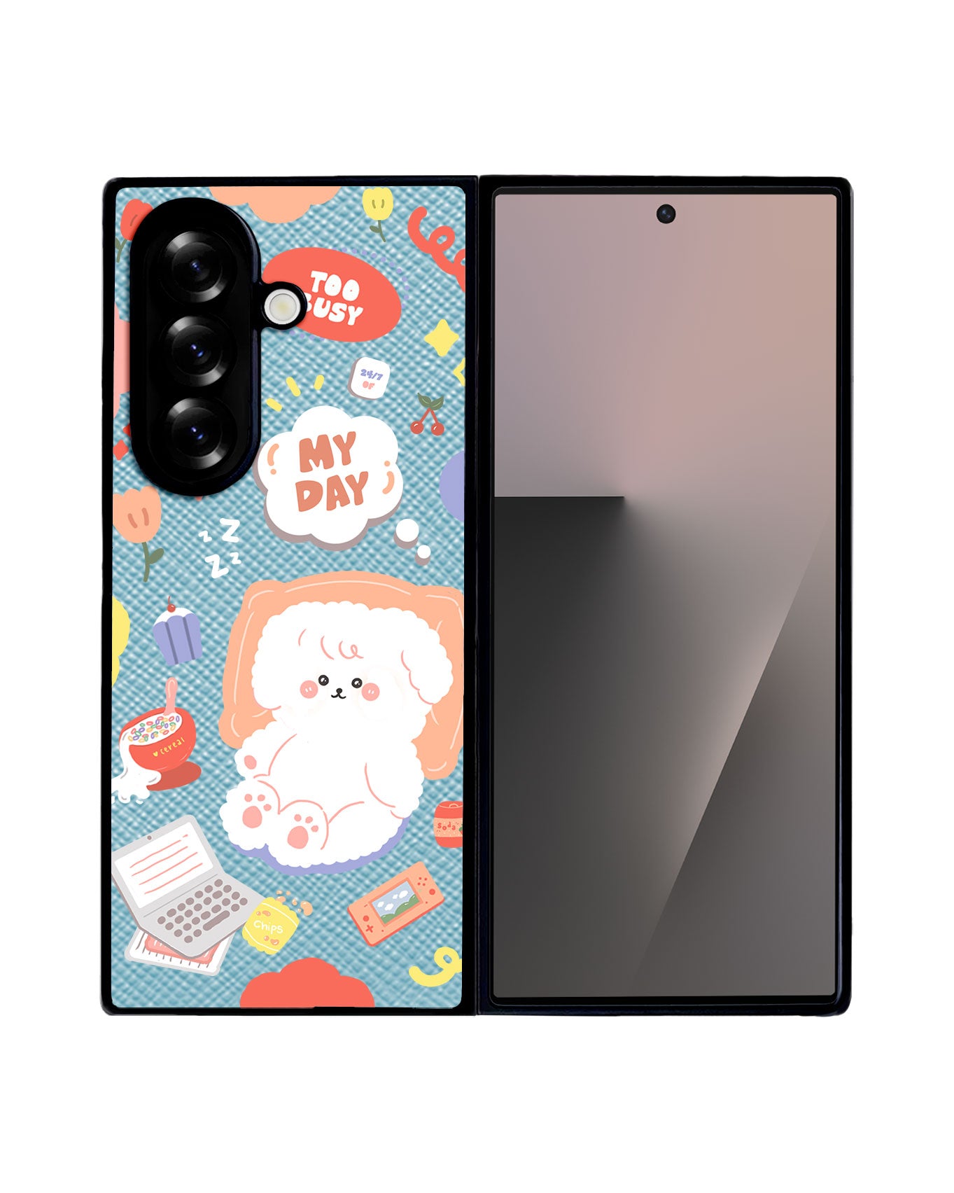 Android Flip / Fold Leather Grip - The New Normal