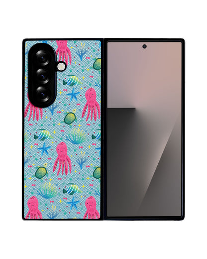 Android Flip / Fold Leather Grip - Underwater Dreams 2.0