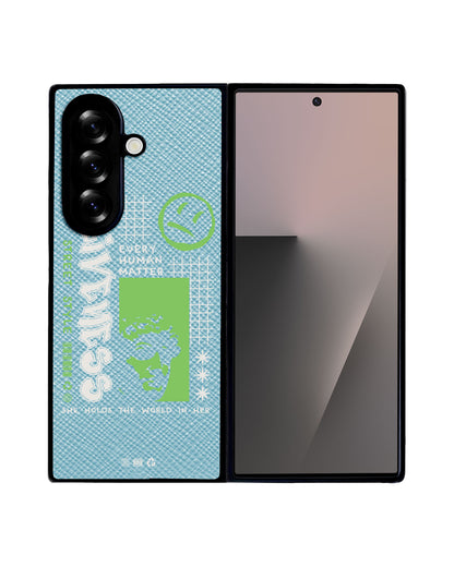 Android Flip / Fold Leather Grip - Alive