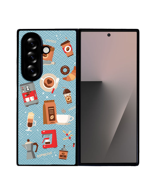 Android Flip / Fold Leather Grip - Barista