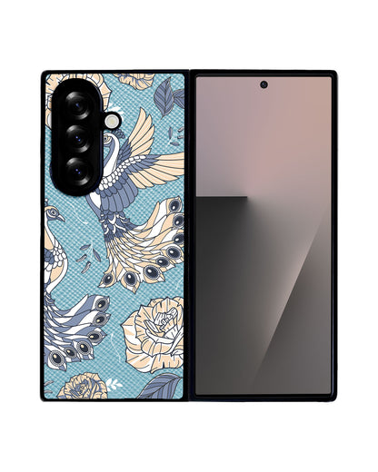 Android Flip / Fold Leather Grip - Bird of Paradise 6.0