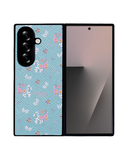 Android Flip / Fold Leather Grip - Cherry Blossom