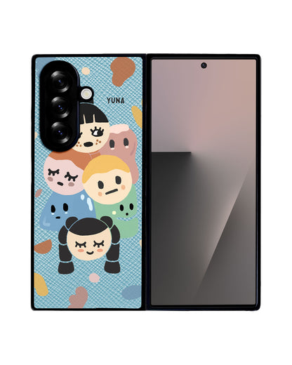 Android Flip / Fold Leather Grip - Doodle 1.0