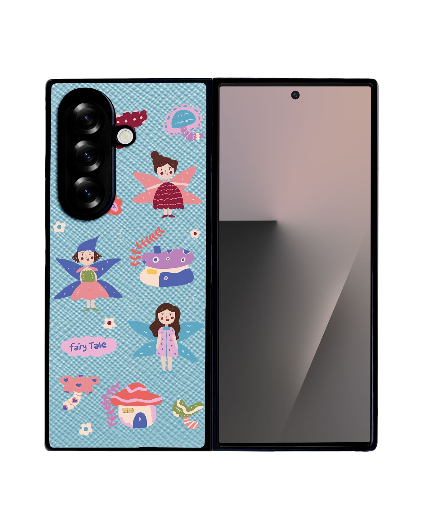 Android Flip / Fold Leather Grip - Fairytale