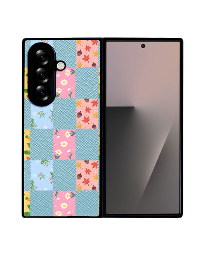 Android Flip / Fold Leather Grip - Four Seasons Stamps