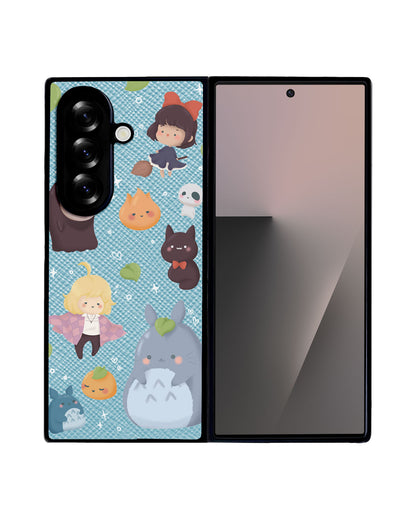 Android Flip / Fold Leather Grip - Ghibli