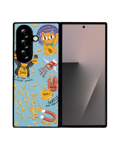 Android Flip / Fold Leather Grip - I Am... Money Magnet!!!