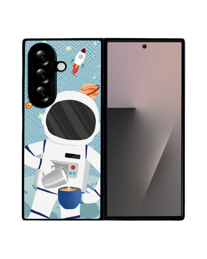 Android Flip / Fold Leather Grip - Baristronaut