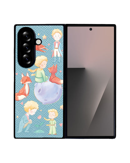 Android Flip / Fold Leather Grip - Little Prince & Fox