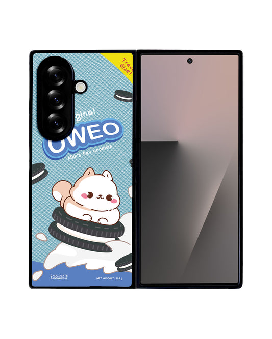 Android Flip / Fold Leather Grip - Oweo Dog