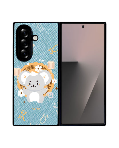 Android Flip / Fold Leather Grip - Rat (Chinese Zodiac / Shio)