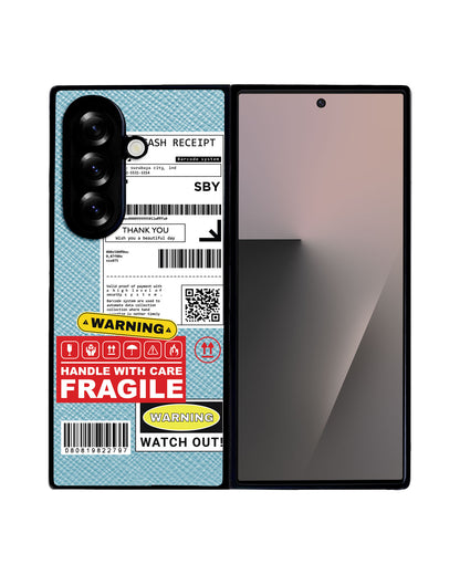 Android Flip / Fold Leather Grip - Shipping Label