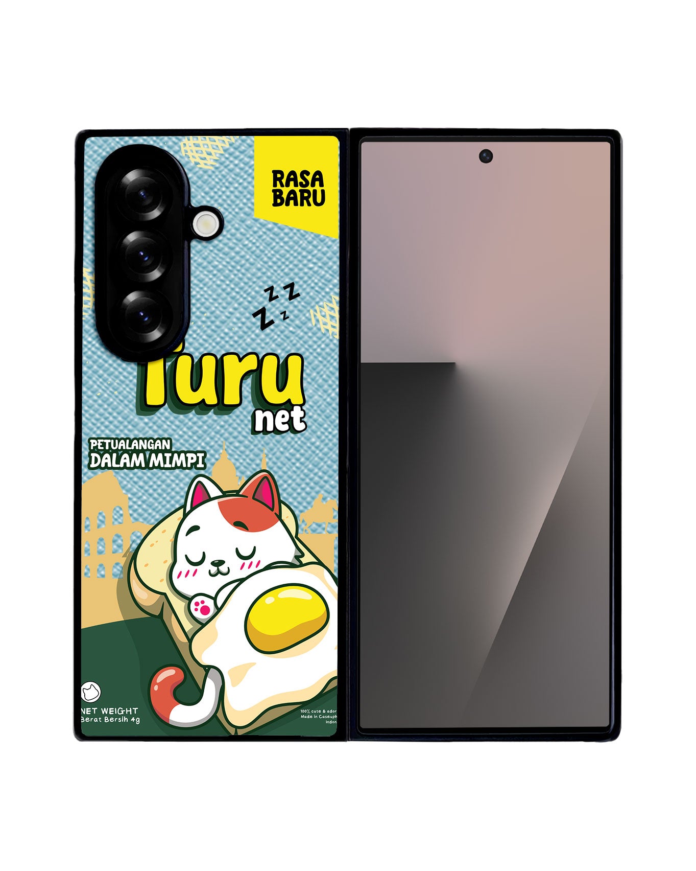 Android Flip / Fold Leather Grip - Turu